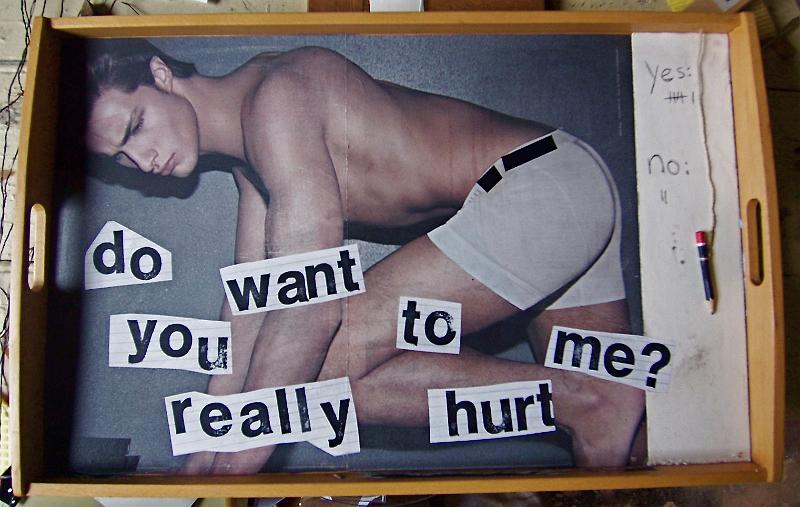 19.JPG - Buy me (33 3/3)
ca. 65 cm x 49 cm x 5 cm
Holz, Papier, Schnur, Bleistift, Stempelfarbe